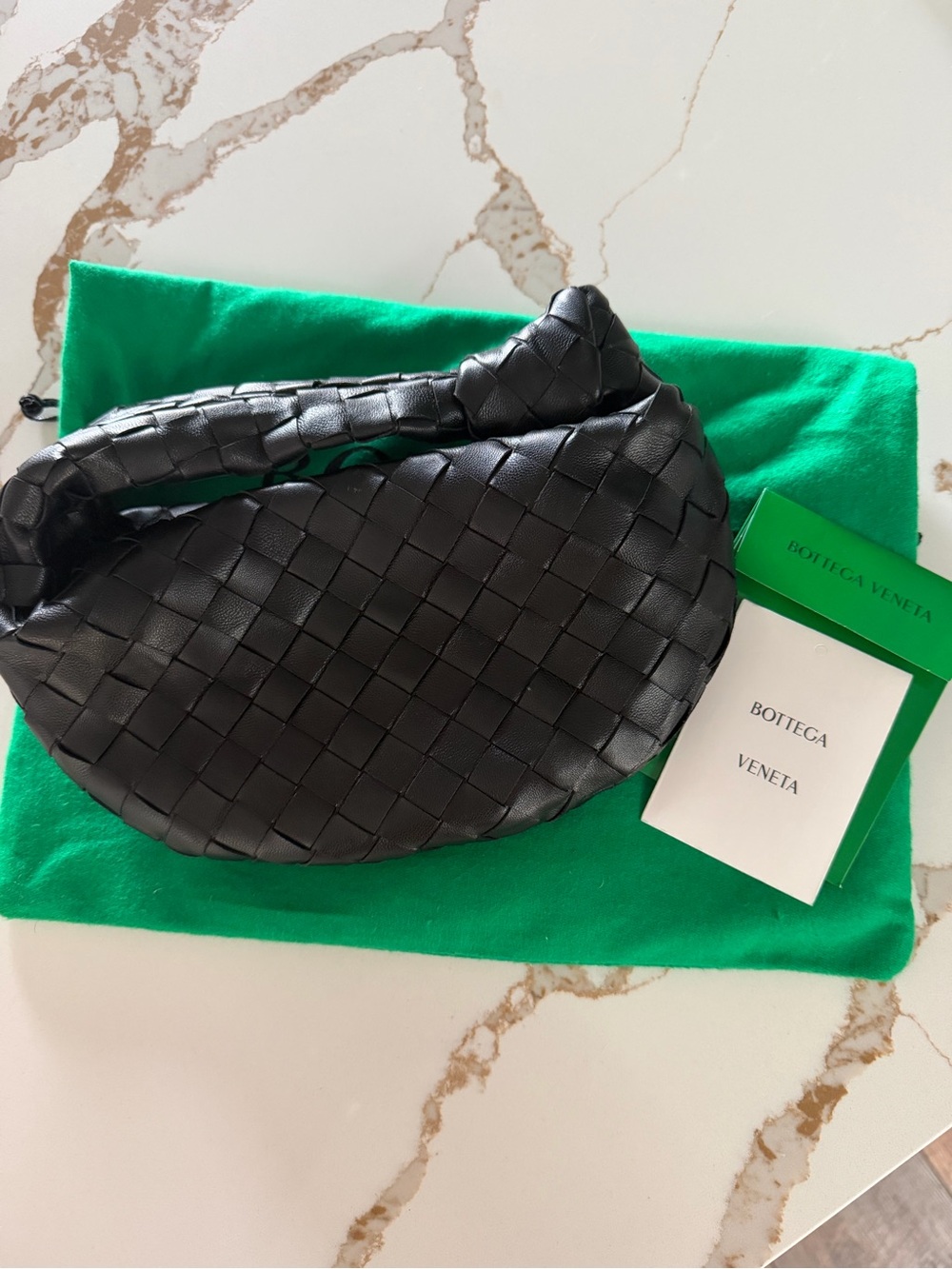 Black mini leather Bag